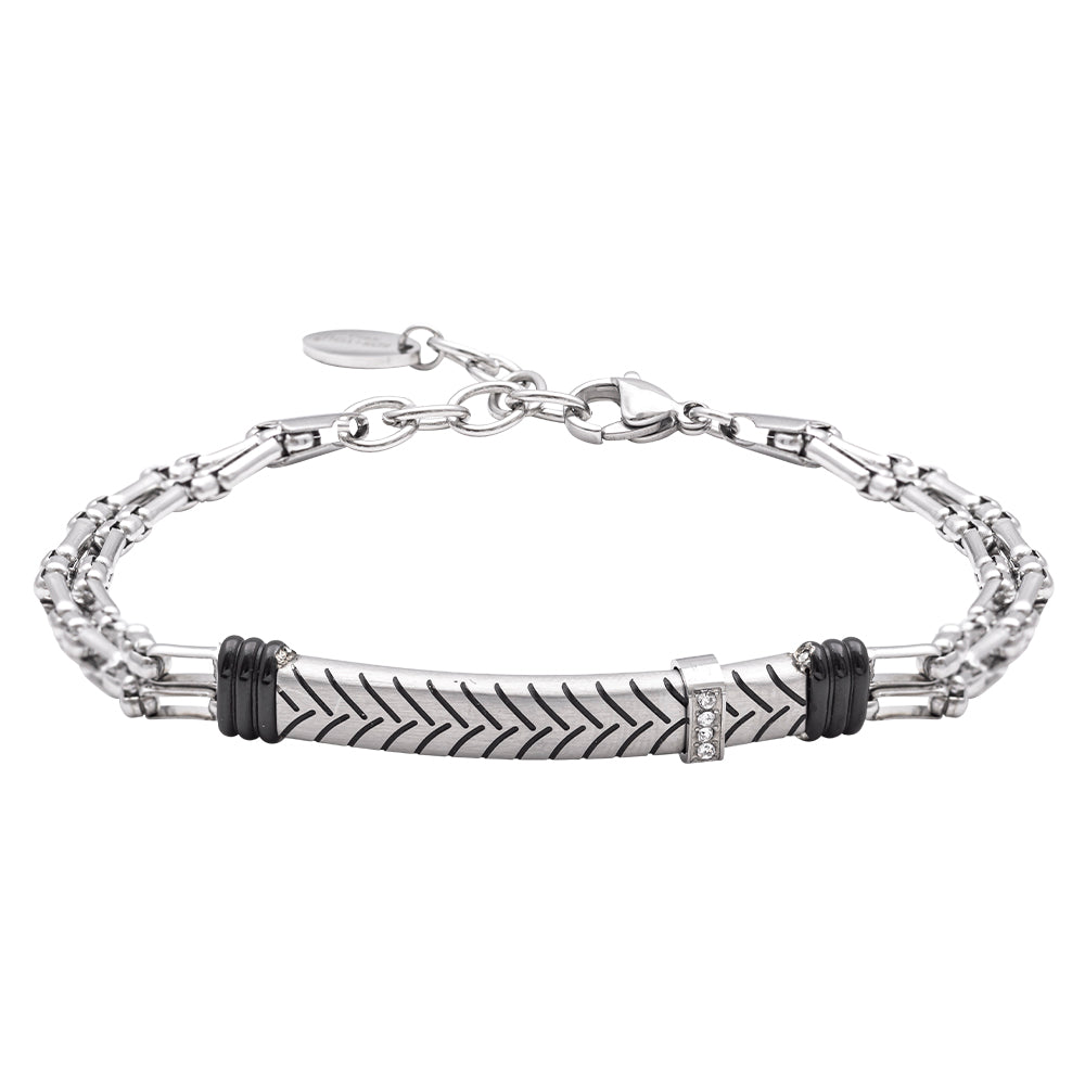 Bracciale in acciaio
