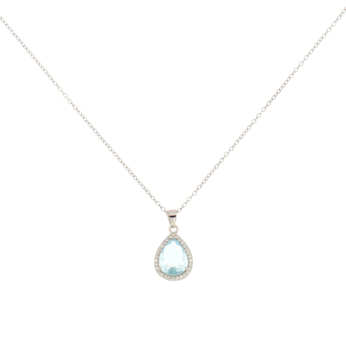 Collana in Argento925 Acquamarina Alice