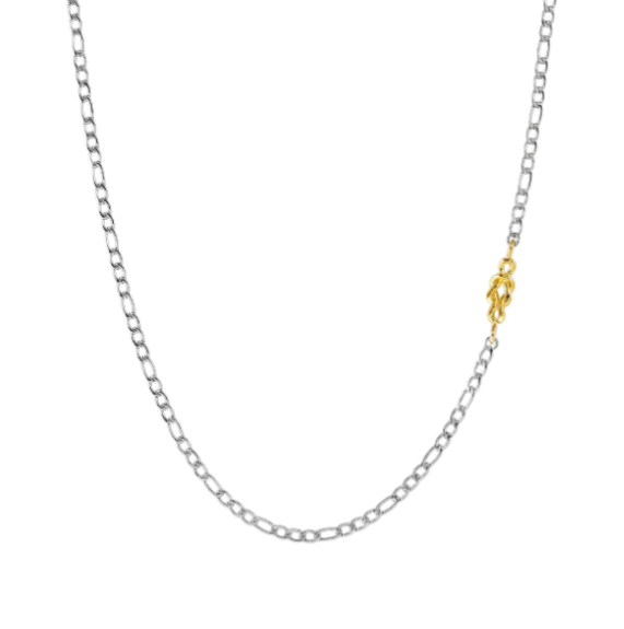 Collana Uomo Refined con Nodo in oro 18kt