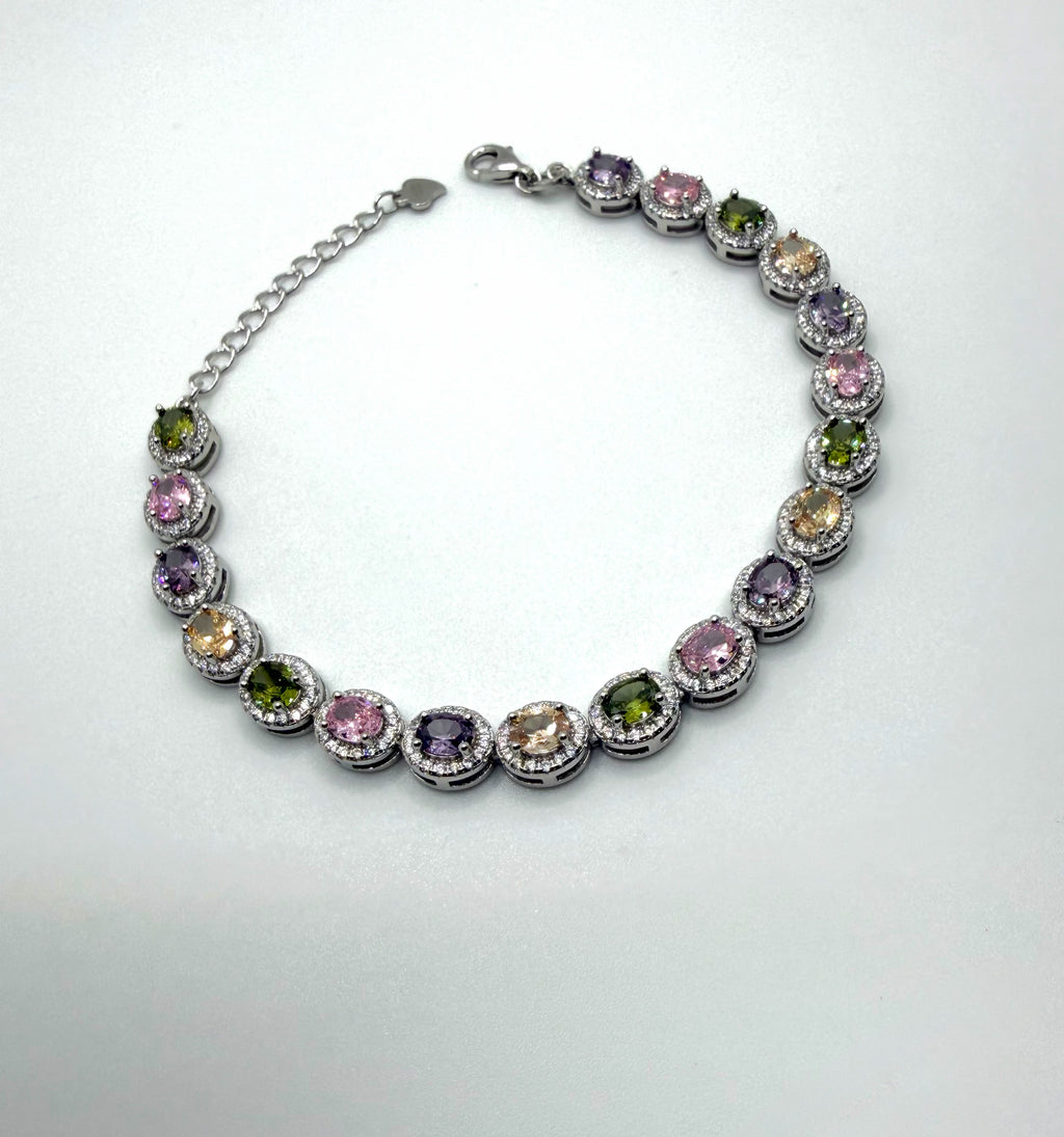 Bracciale in Argento925 con zirconi
