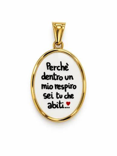 Choker magnetico con frasi