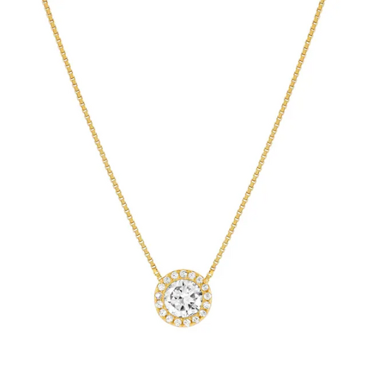 Collana Seidivina con Zircone singolo