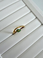 Anello Foglia in Oro 18kt