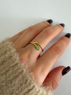 Anello Foglia in Oro 18kt