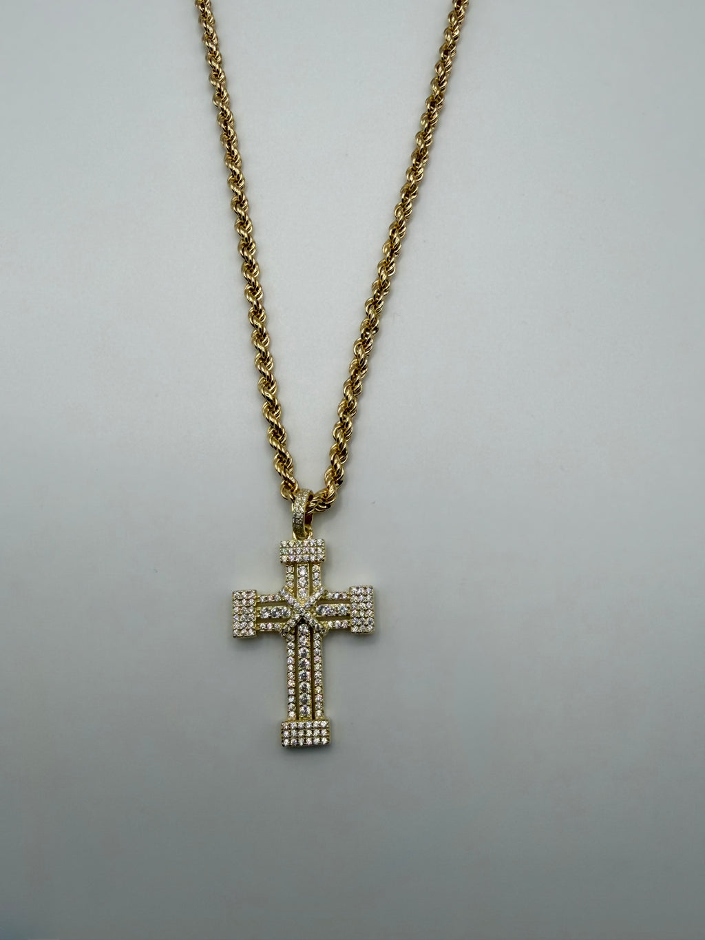 Collana in Argento925 pendente Croce