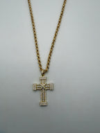 Collana in Argento925 pendente Croce