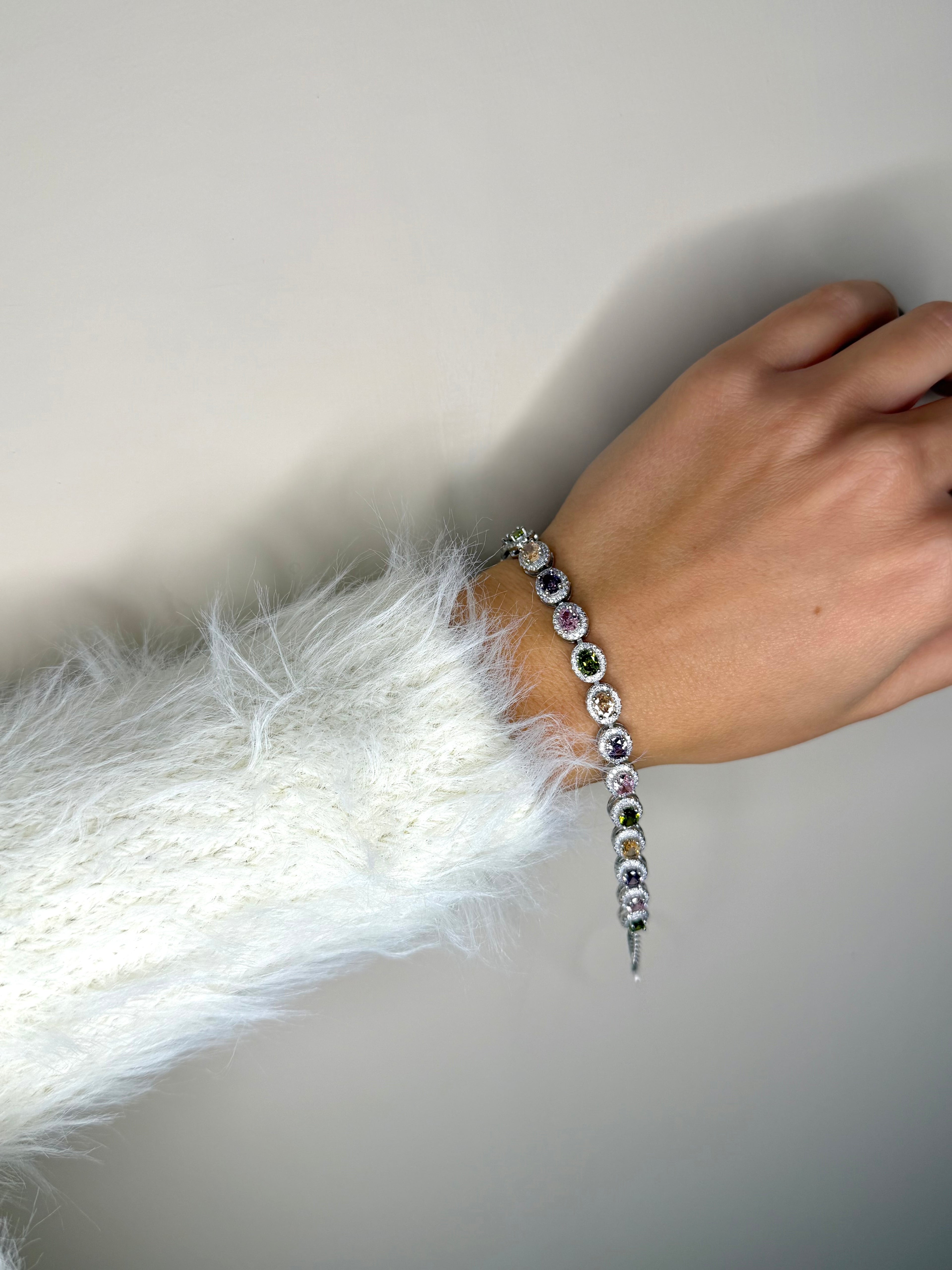 Bracciale in Argento925 con zirconi