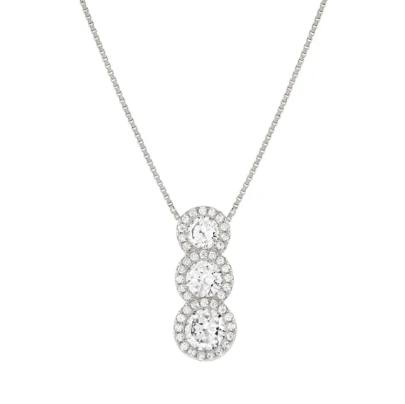 Nomination - Collana Seidivina con 3 Zirconi