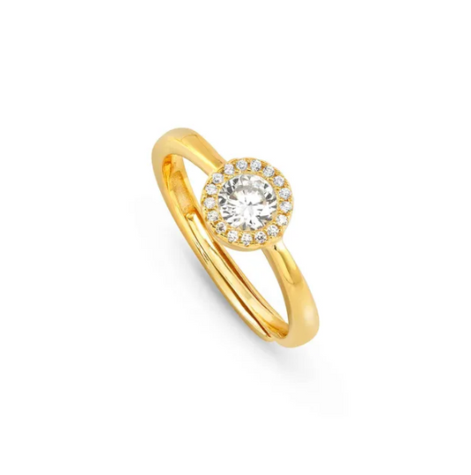 Anello Seidivina con Zircone singolo