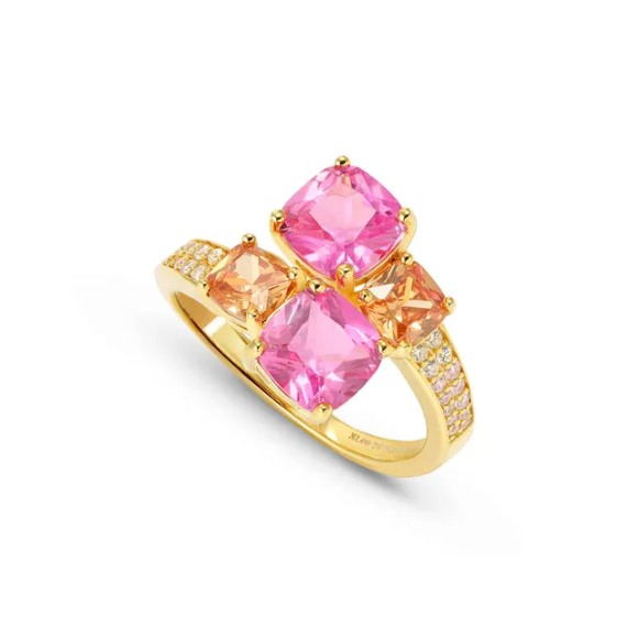Nomination - Anello COLOUR WAVE Aurora Edition in argento 925 e cubic zirconia