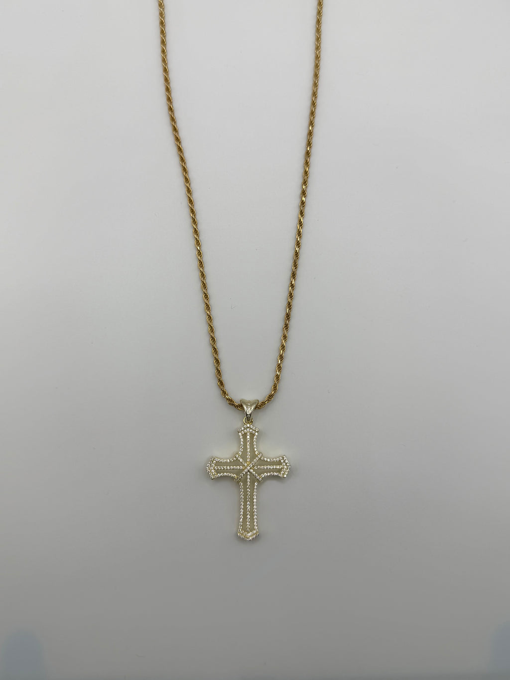 Collana in Argento925 pendente Croce