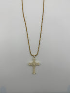 Collana in Argento925 pendente Croce