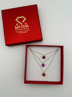 Collane in argento925 a forma di cuore