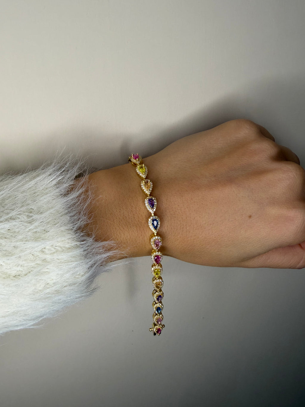 Bracciale in Argento925 con zirconi