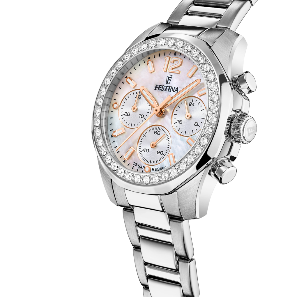 OROLOGIO FESTINA F20606/1 MADREPERLA DONNA