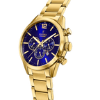 OROLOGIO FESTINA TIMELESS CRONOGRAFO F20633/2 BLU CON CINTURINO IN ACCIAIO INOSSIDABILE 316L, UOMO.