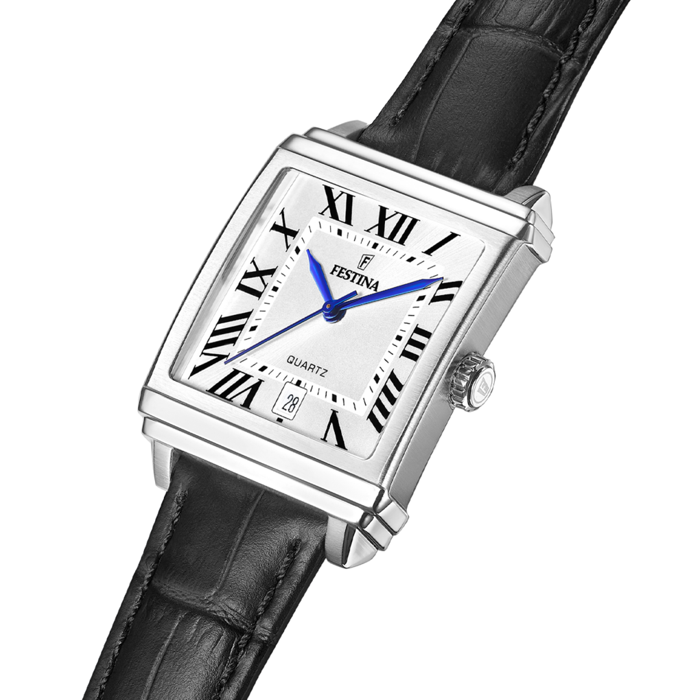 OROLOGIO FESTINA F20682/3 GRIGIO CINTURINO IN PELLE, DONNA