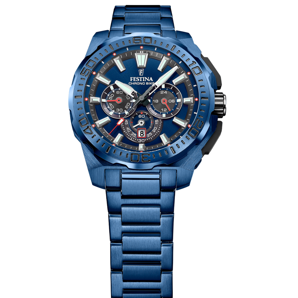 OROLOGIO DA UOMO FESTINA CHRONO BIKE EDIZIONE SPECIALE F20729/1 BLU CINTURINO IN ACCIAIO