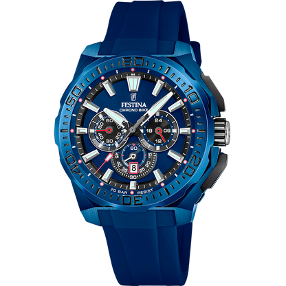 OROLOGIO DA UOMO FESTINA CHRONO BIKE EDIZIONE SPECIALE F20729/1 BLU CINTURINO IN ACCIAIO