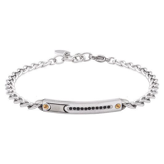 Bracciale in acciaio
