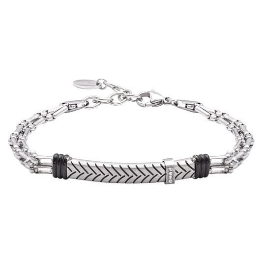 Bracciale in acciaio