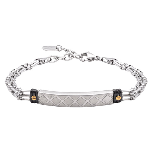 Bracciale in acciaio