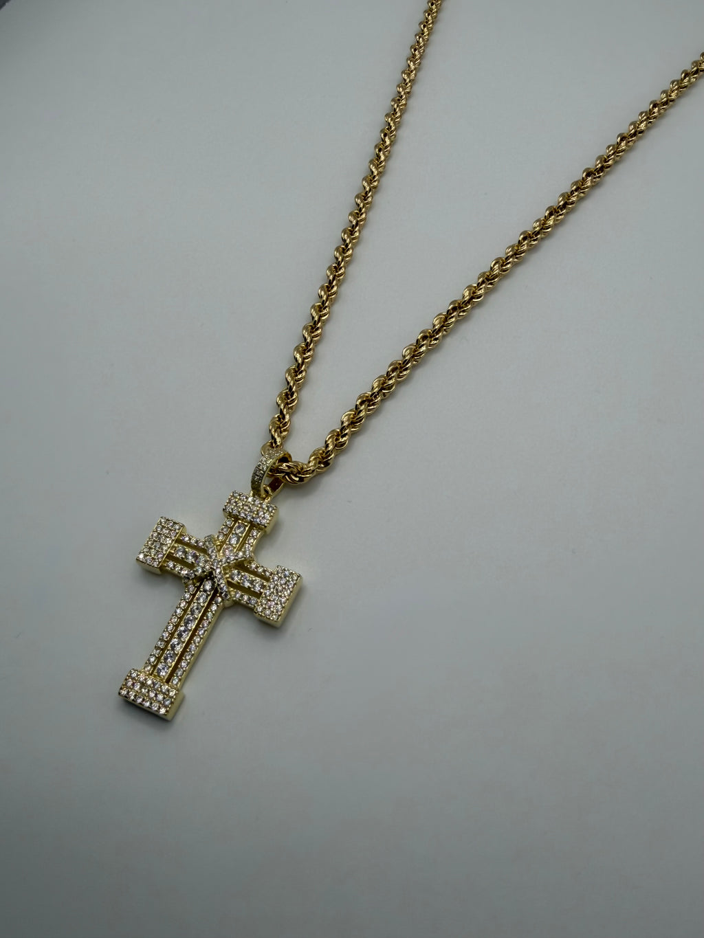 Collana in Argento925 pendente Croce
