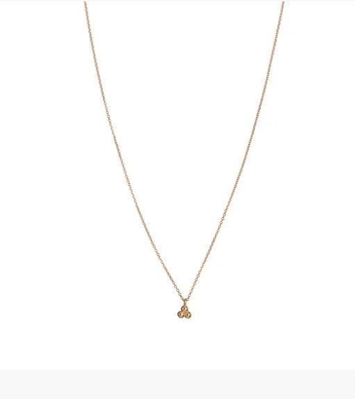 Alisia - Collana Trinity Bold Simple placcata in Oro