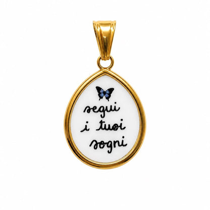 Choker magnetico con frasi