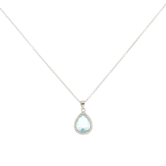 Collana in Argento925 Acquamarina Alice