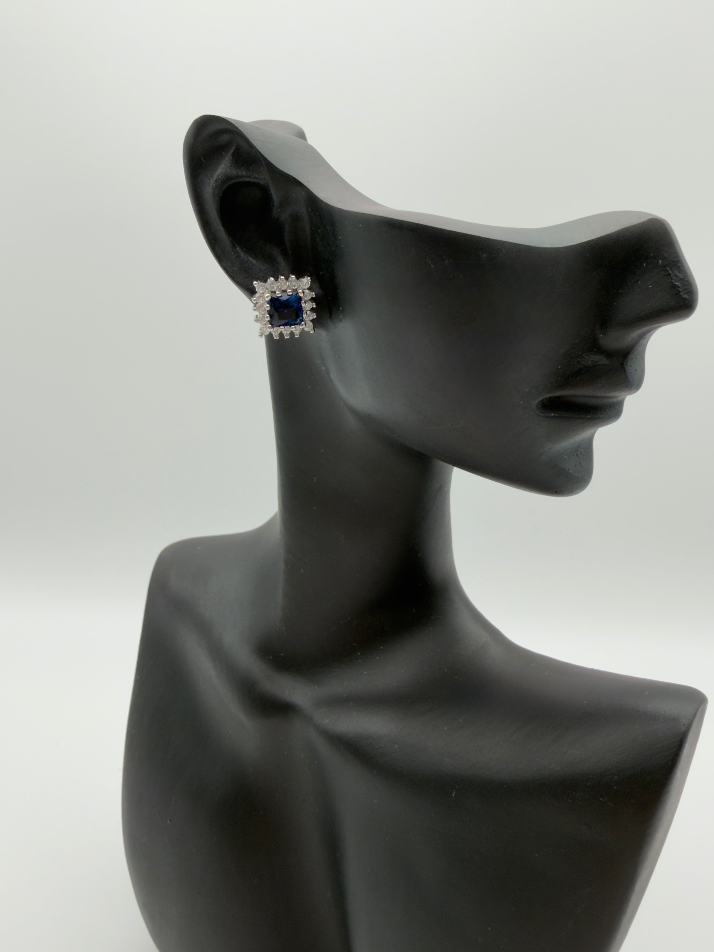 Orecchini in argento925 Quadrato