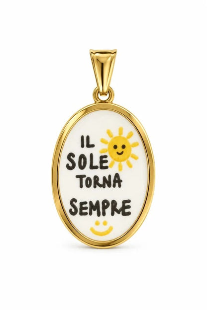 Choker magnetico con frasi