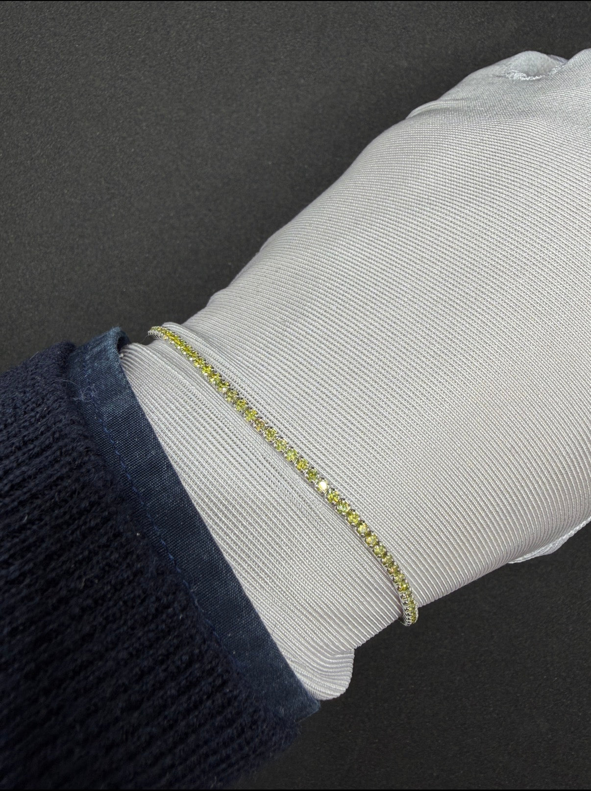 Tennis in Argento925 Giallo