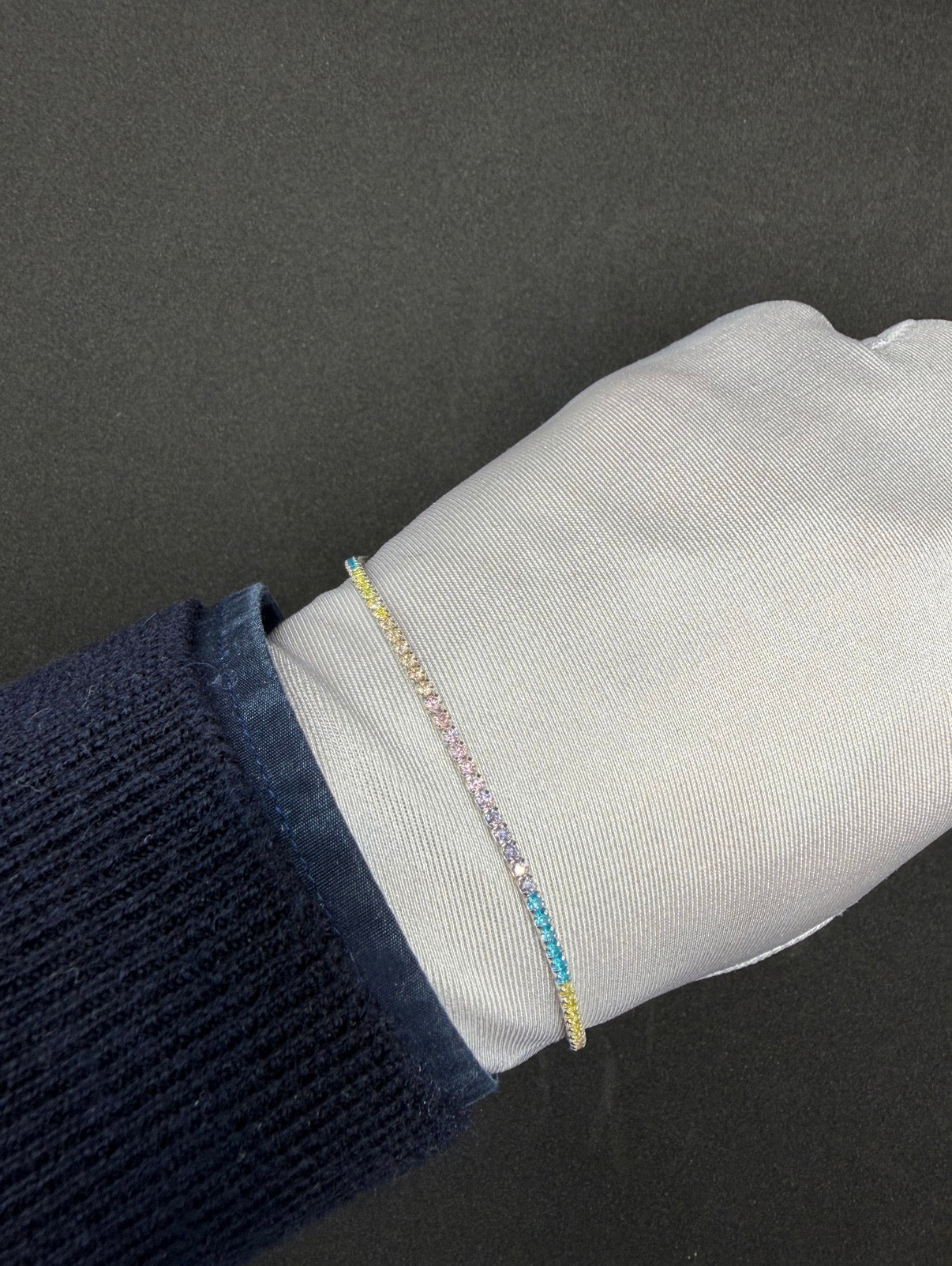 Tennis in Argento925 Multicolor