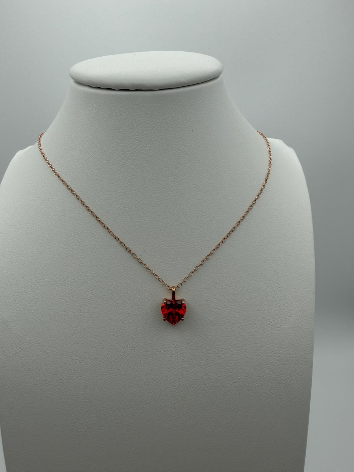 Collane in argento925 a forma di cuore