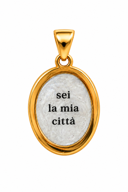 Choker magnetico con frasi