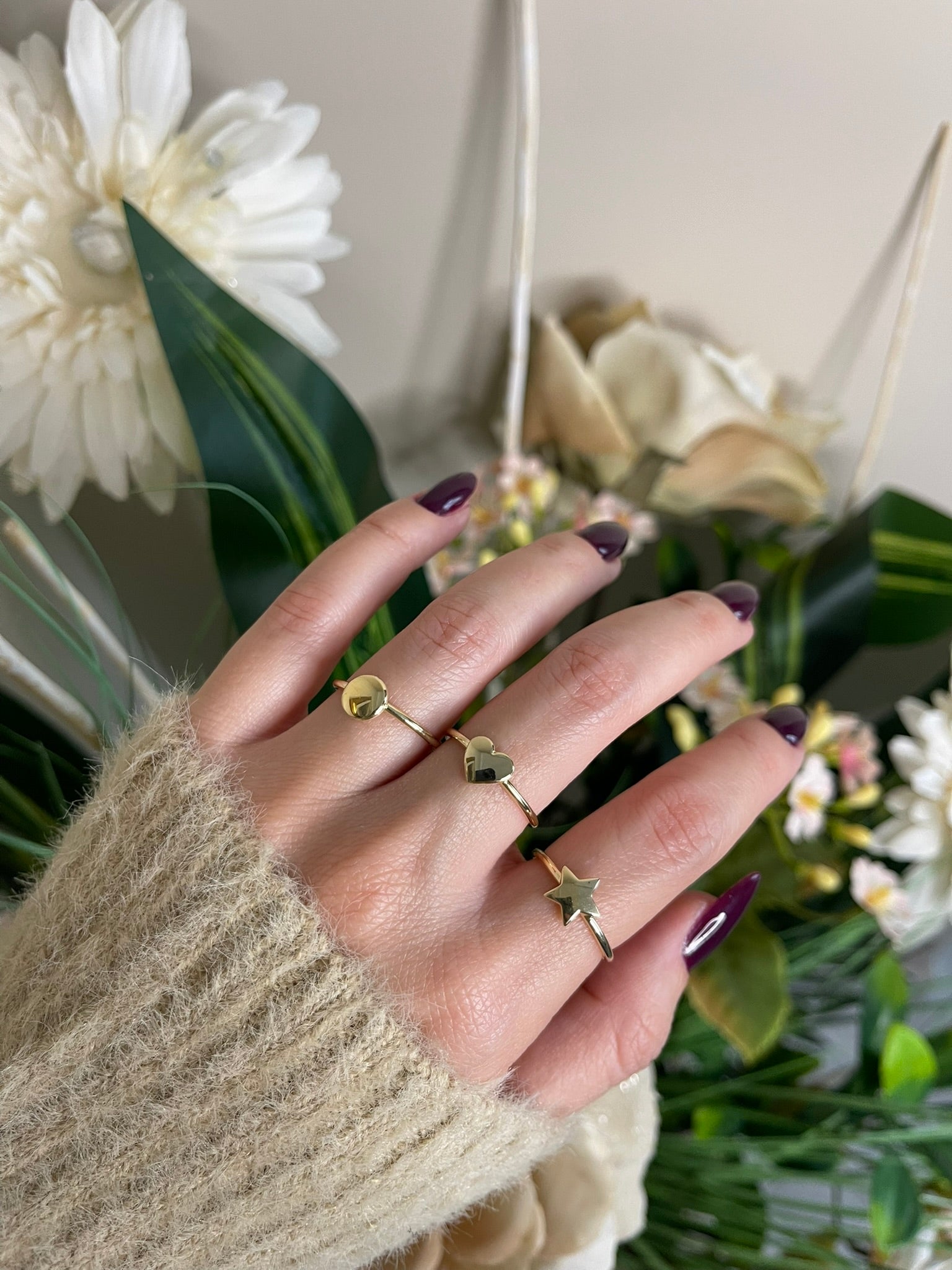 Alisia - Anelli regolabili in argento 925