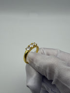Anello in Argento925 Trilogy Dorato