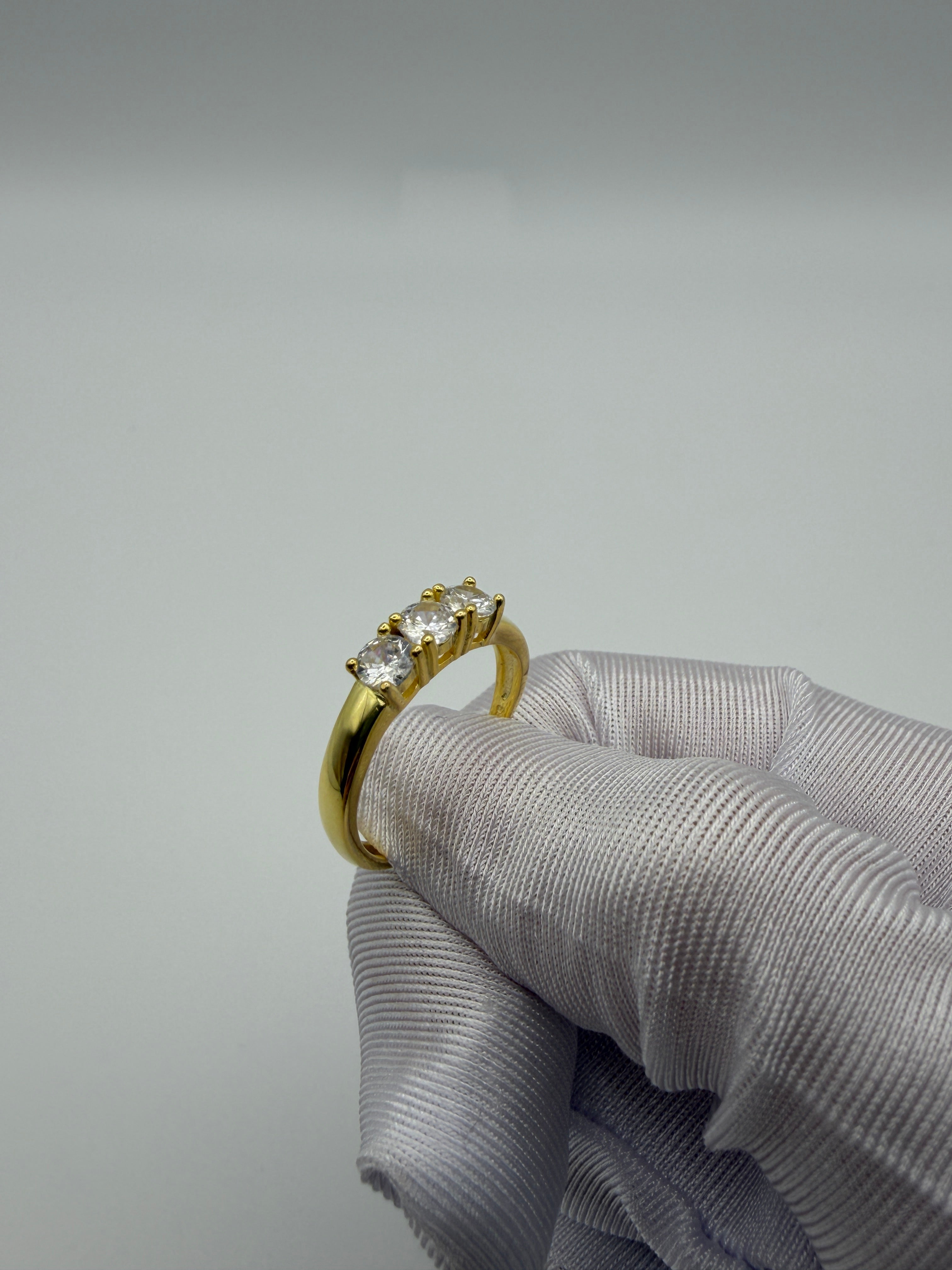 Anello in Argento925 Trilogy Dorato