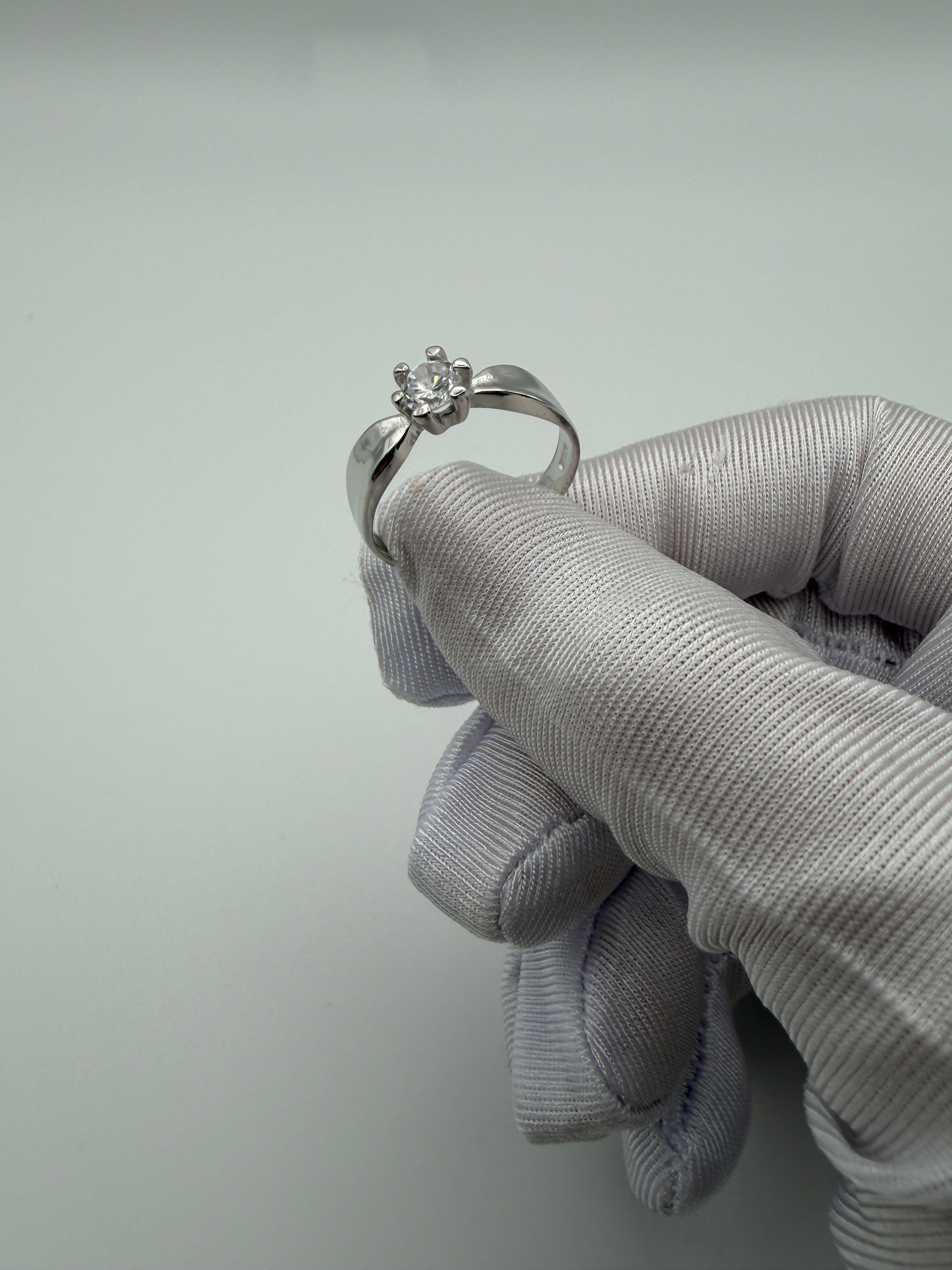 Anello in Argento925 Solitario