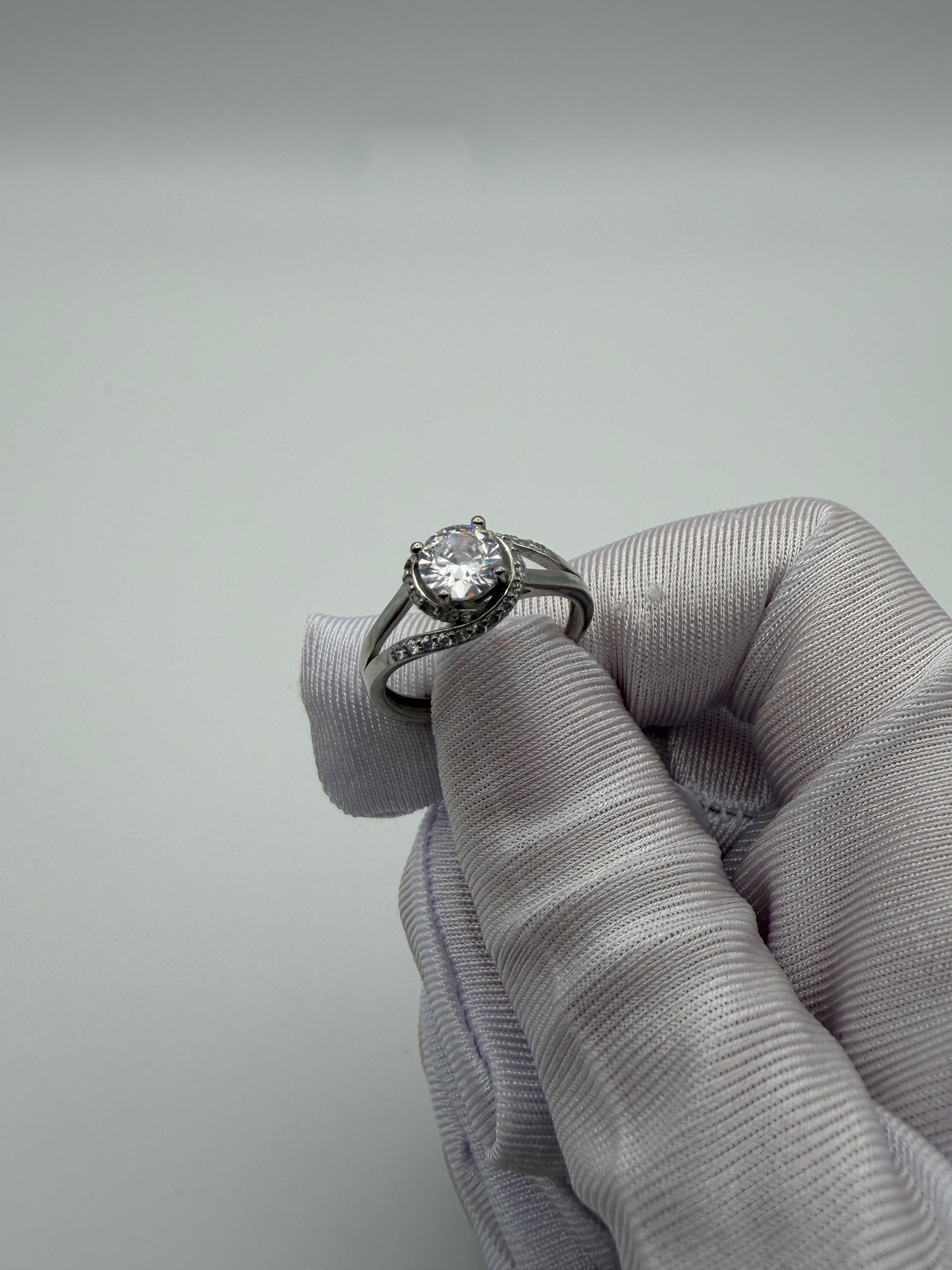 Anello in Argento925 Solitario