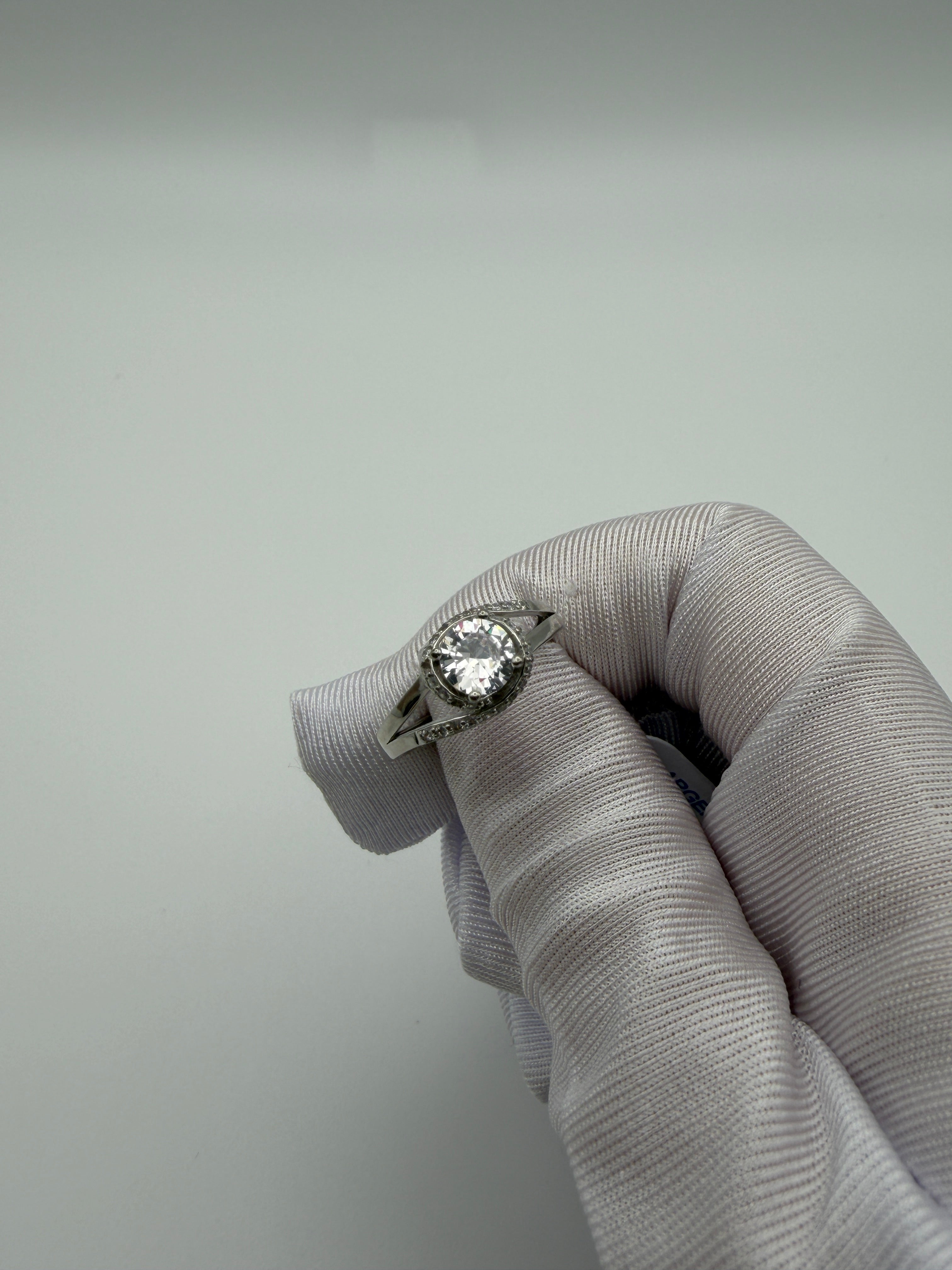 Anello in Argento925 Solitario