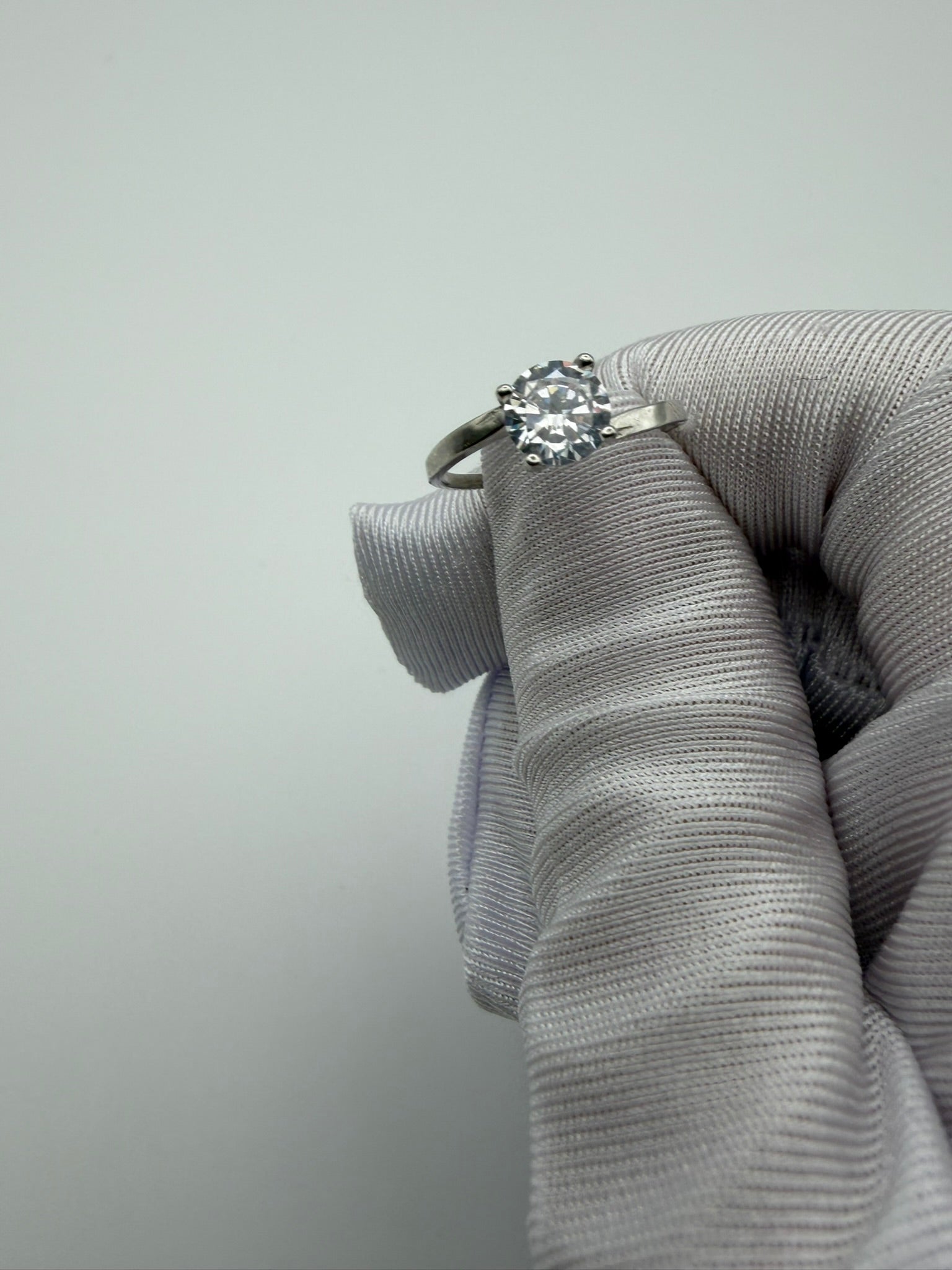 Anello in Argento925 Solitario