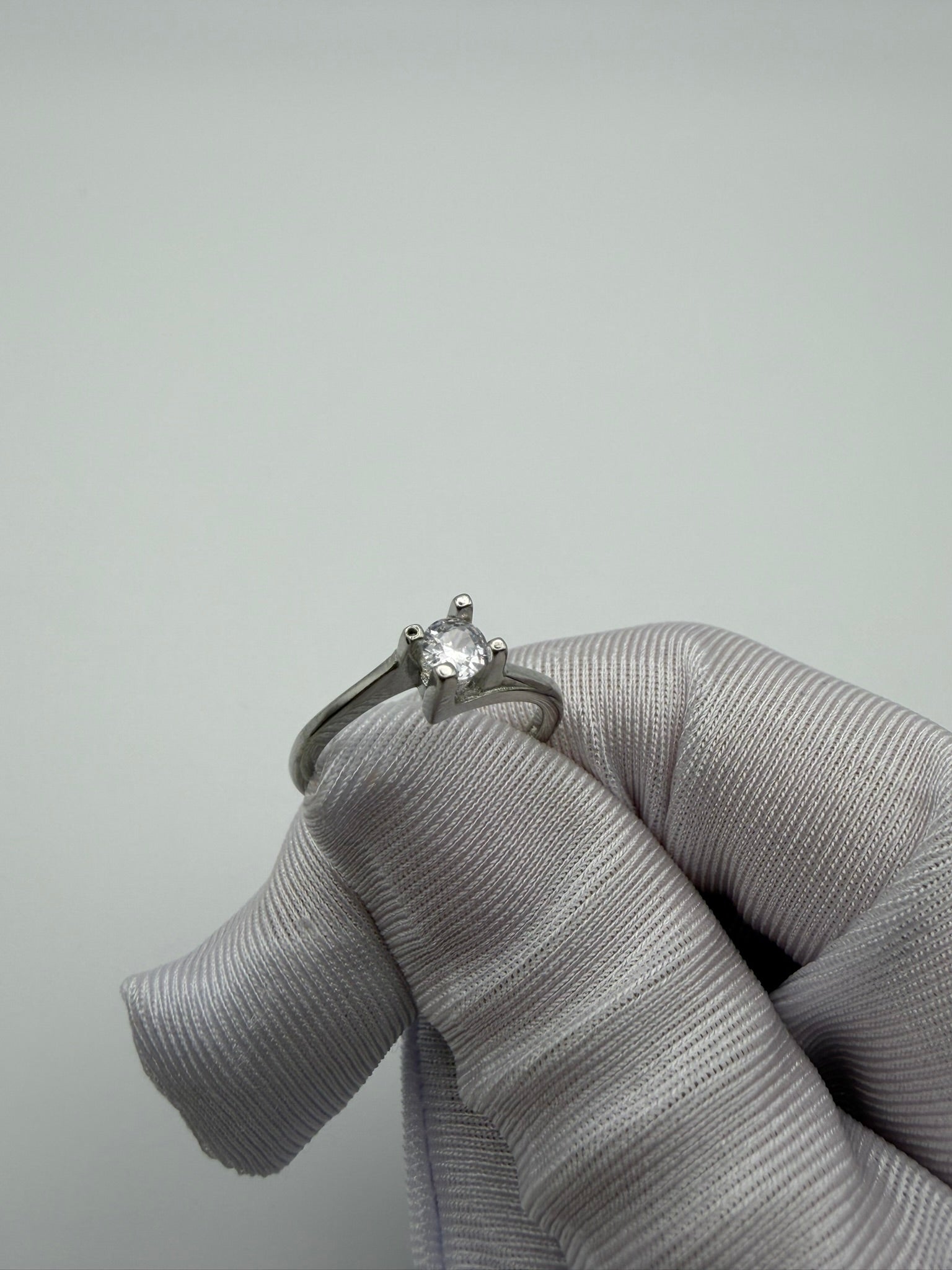 Anello in Argento925 Solitario