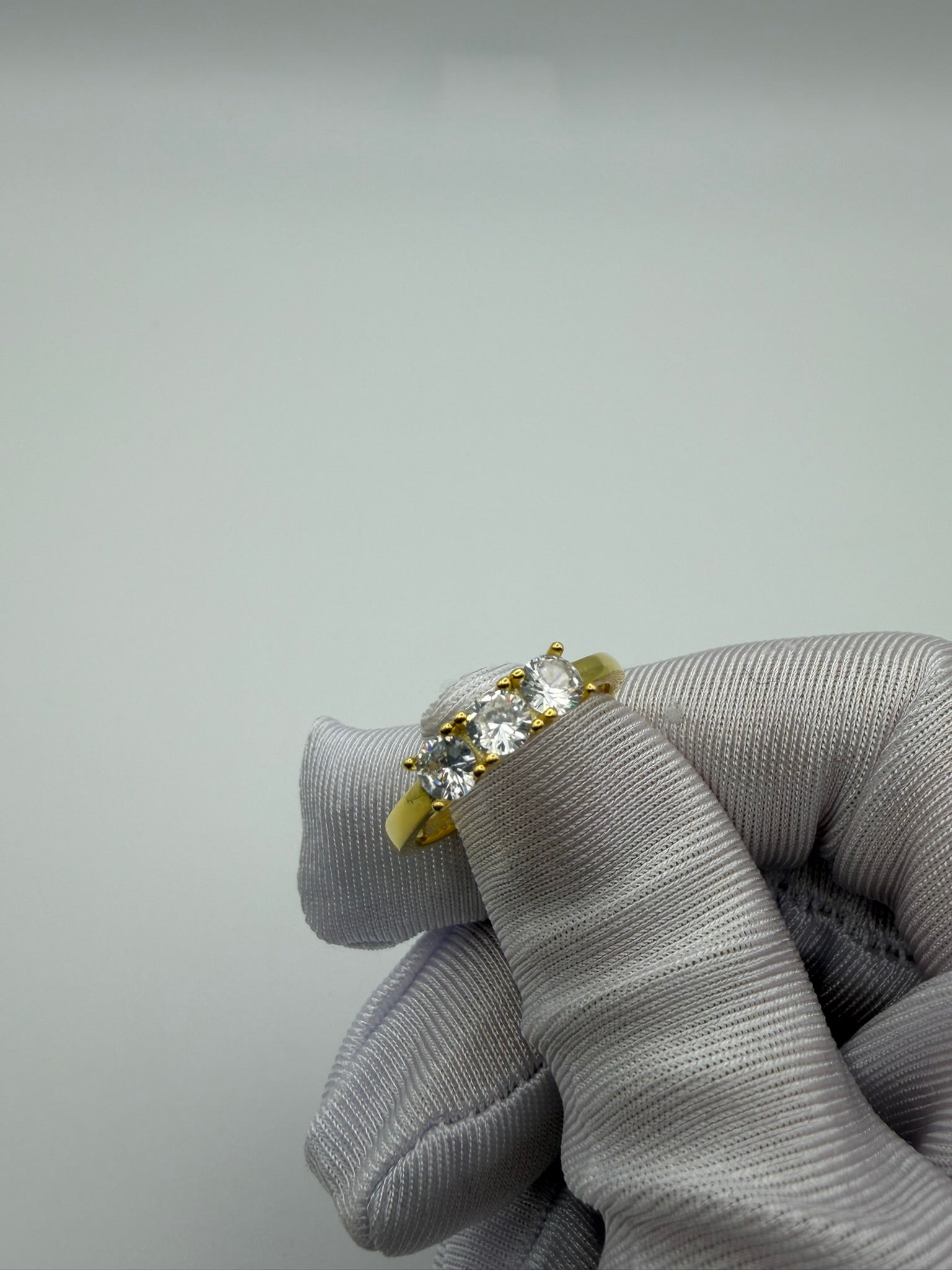 Anello in Argento925 Trilogy Dorato