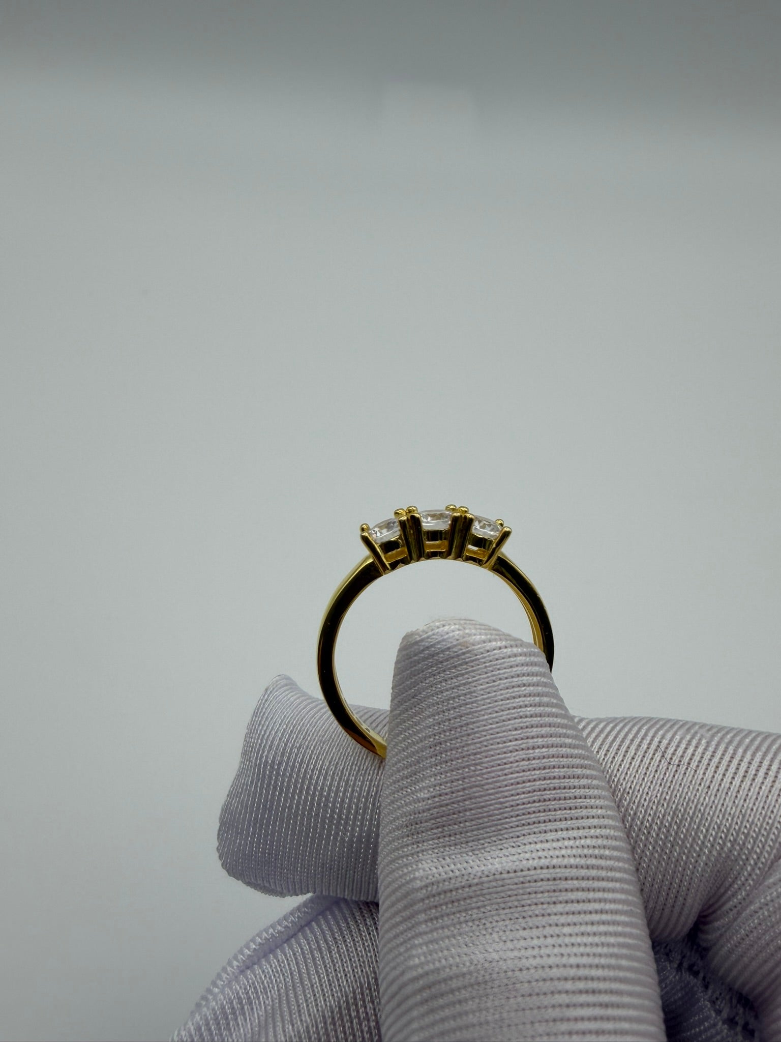 Anello in Argento925 Trilogy Dorato