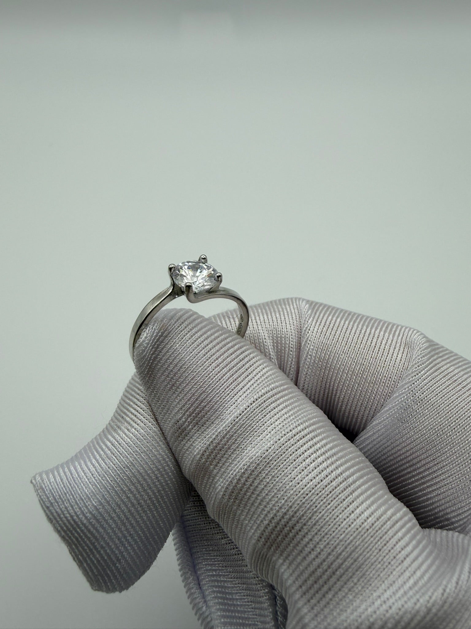 Anello in Argento925 Solitario