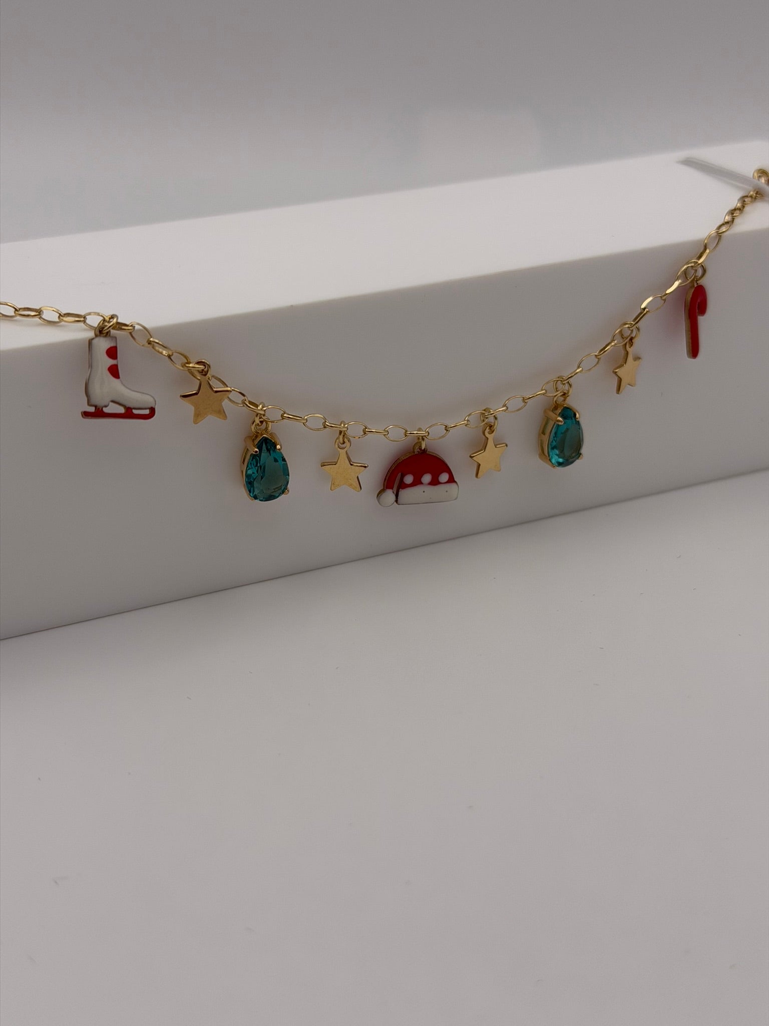 Bracciale in Argento925 con Charm Natalizi