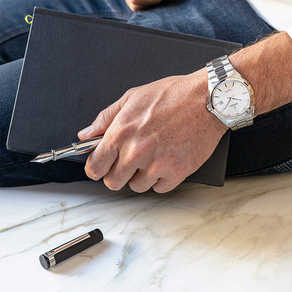 OROLOGIO FESTINA CLASSICS F20552/2 BIANCO CINTURINO IN ACCIAIO, UOMO