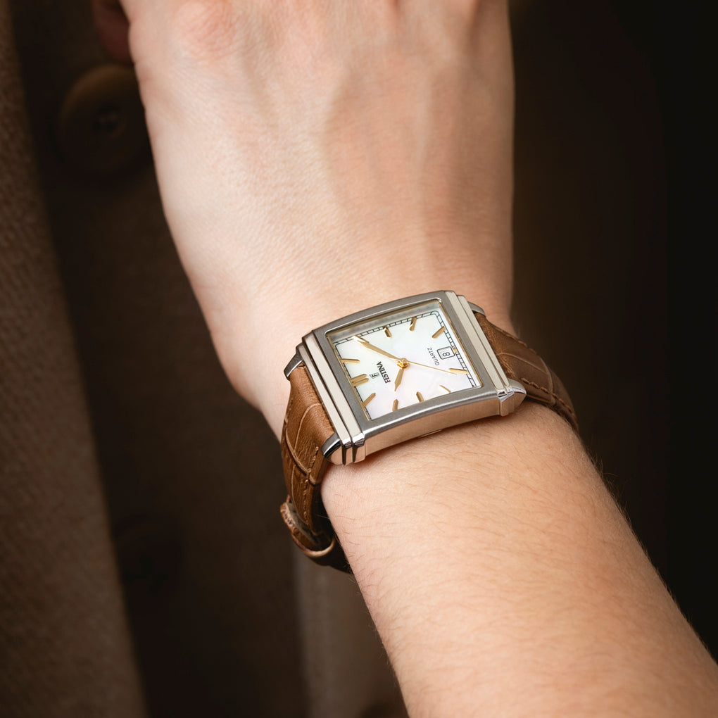 OROLOGIO FESTINA F20682/4 BEIGE CINTURINO IN PELLE, DONNA